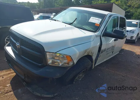 2022 Ram 1500 Classic Tradesman 4X4 5'7 Box from USA, damaged, VIN 1C6RR7KG6NS224487